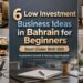 low investment business ideas in Bahrain 2026