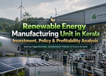 solar panel manufacturing unit in Kerala renewable energy business