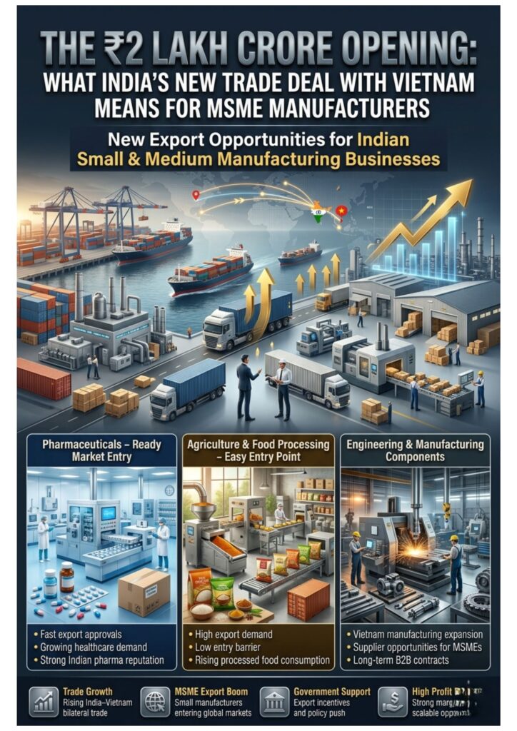 India Vietnam trade opportunity