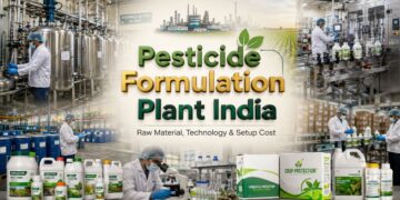 Pesticide formulation plant in India