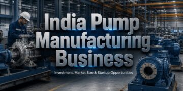 India pump manufacturing factory with industrial pump production line