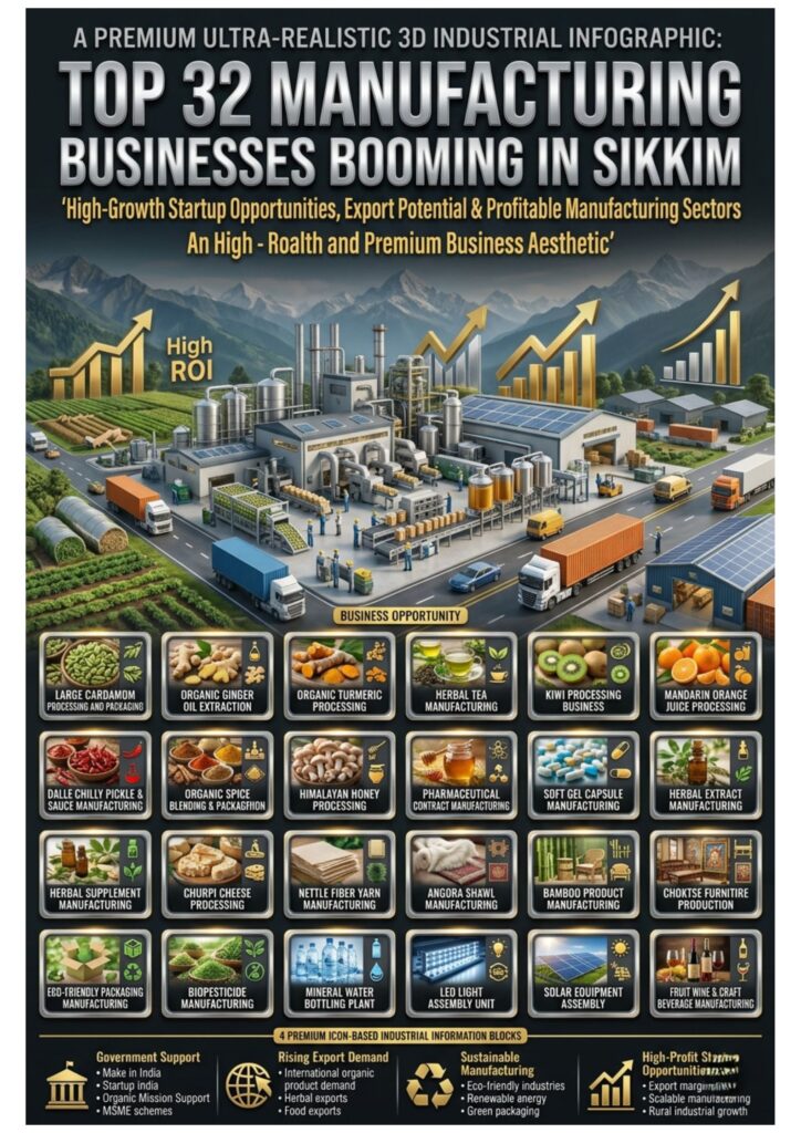 Manufacturing Business in Sikkim
