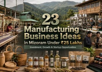 Manufacturing business ideas in Mizoram under 25 lakhs