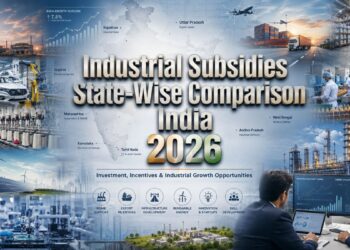 Industrial Subsidies State-Wise Comparison India 2026