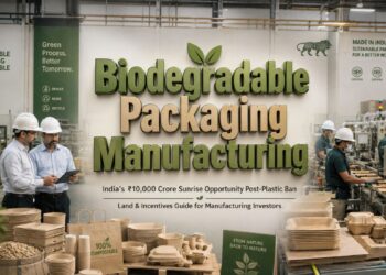 Biodegradable packaging business manufacturing unit in India