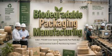 Biodegradable packaging business manufacturing unit in India