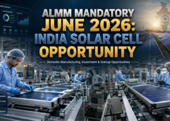 ALMM solar manufacturing India 2026 policy and government approved solar industry growth