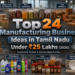 manufacturing business ideas in Tamil Nadu small scale industry