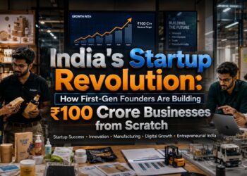 India startup revolution showing young entrepreneurs building startups in India