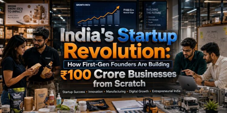 India startup revolution showing young entrepreneurs building startups in India