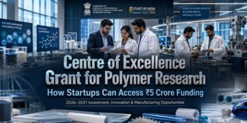 Polymer Startup Funding India through IIT and CSIR research partnerships