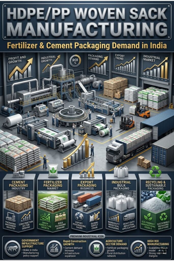 HDPE PP Woven Sack Manufacturing