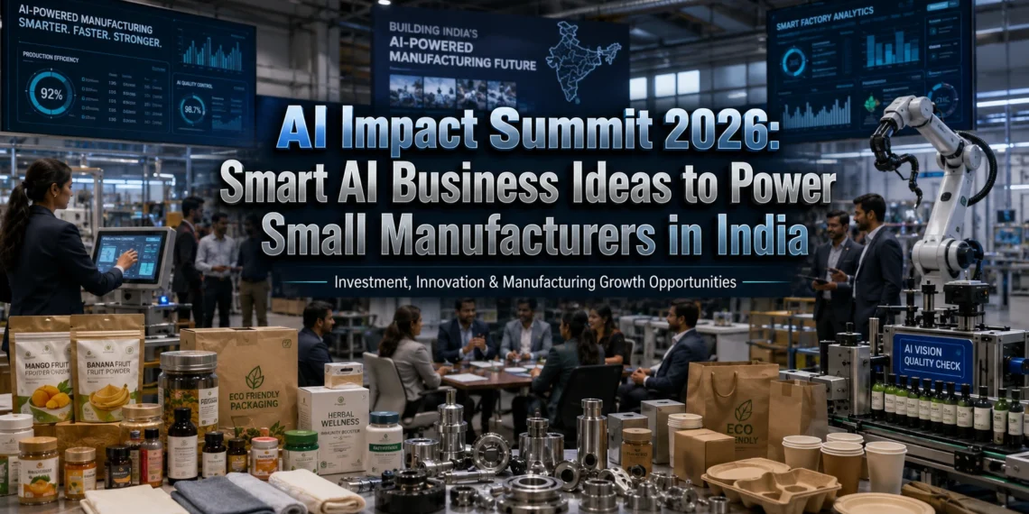 AI for small manufacturing business
