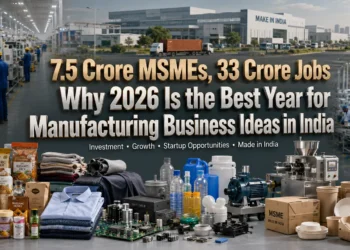 Manufacturing Business Ideas in India 2026 | MSME Guide