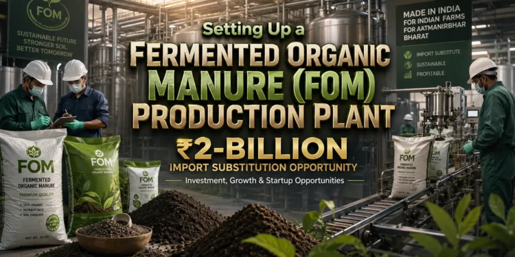 Fermented Organic Manure Production Plant in India