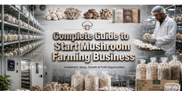 Mushroom Farming Business in India