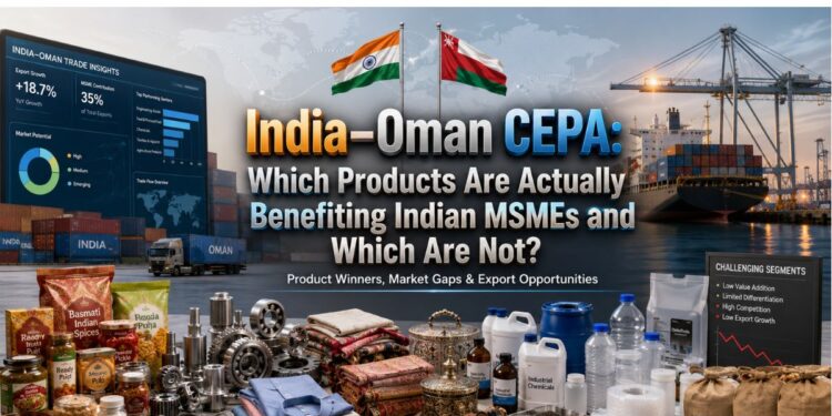 India Oman CEPA MSME Export Opportunities: Business Scope