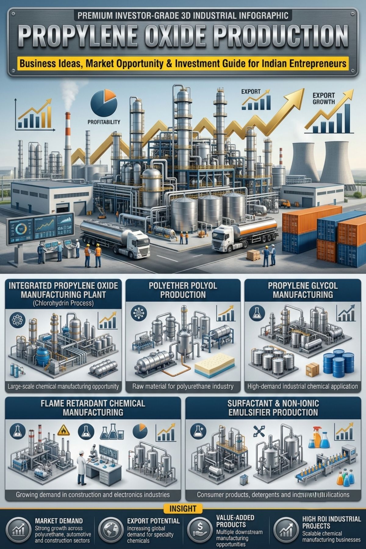 Propylene Oxide Manufacturing Business in India