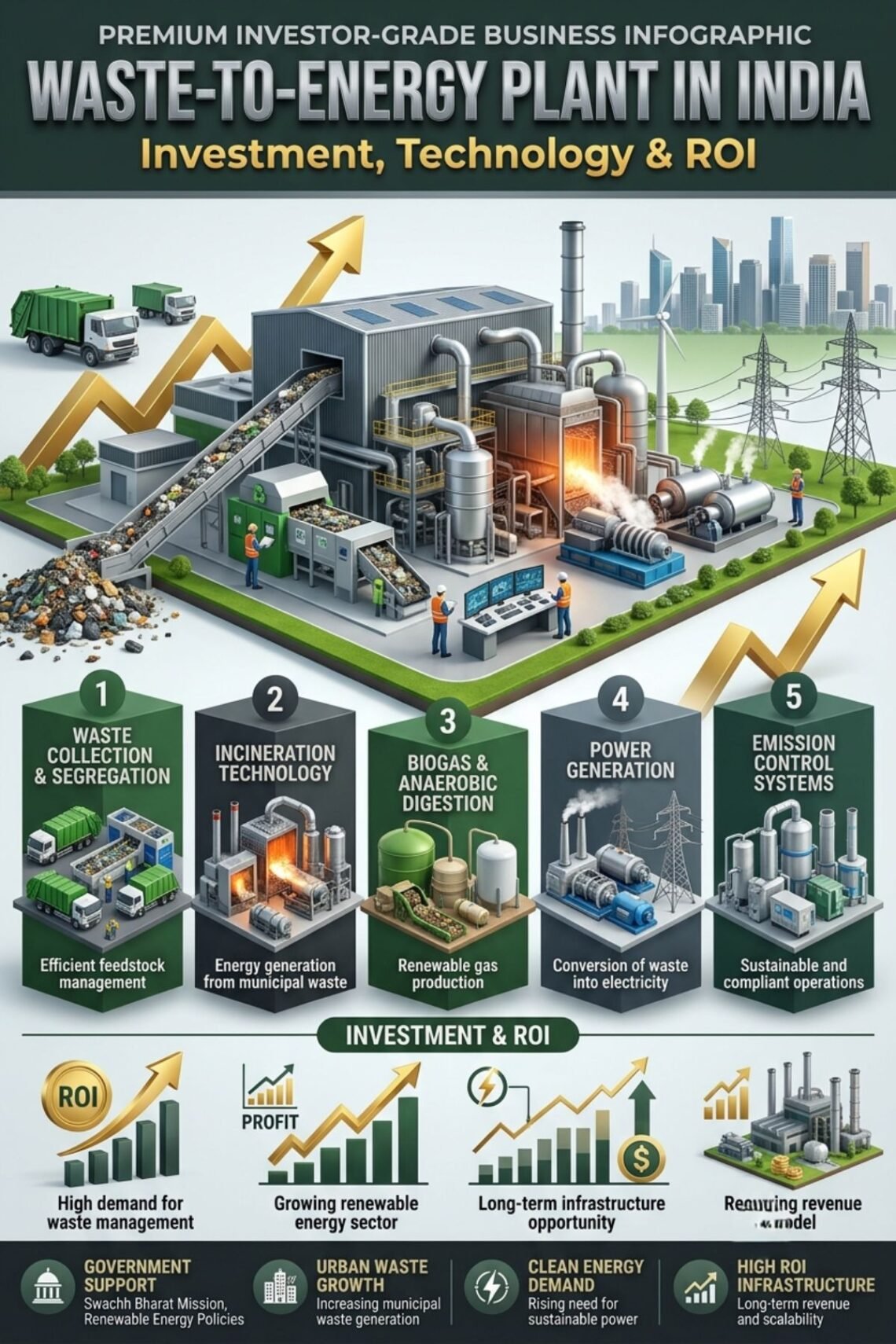 Waste to Energy Plant in India: Cost, Subsidy & Setup Guide