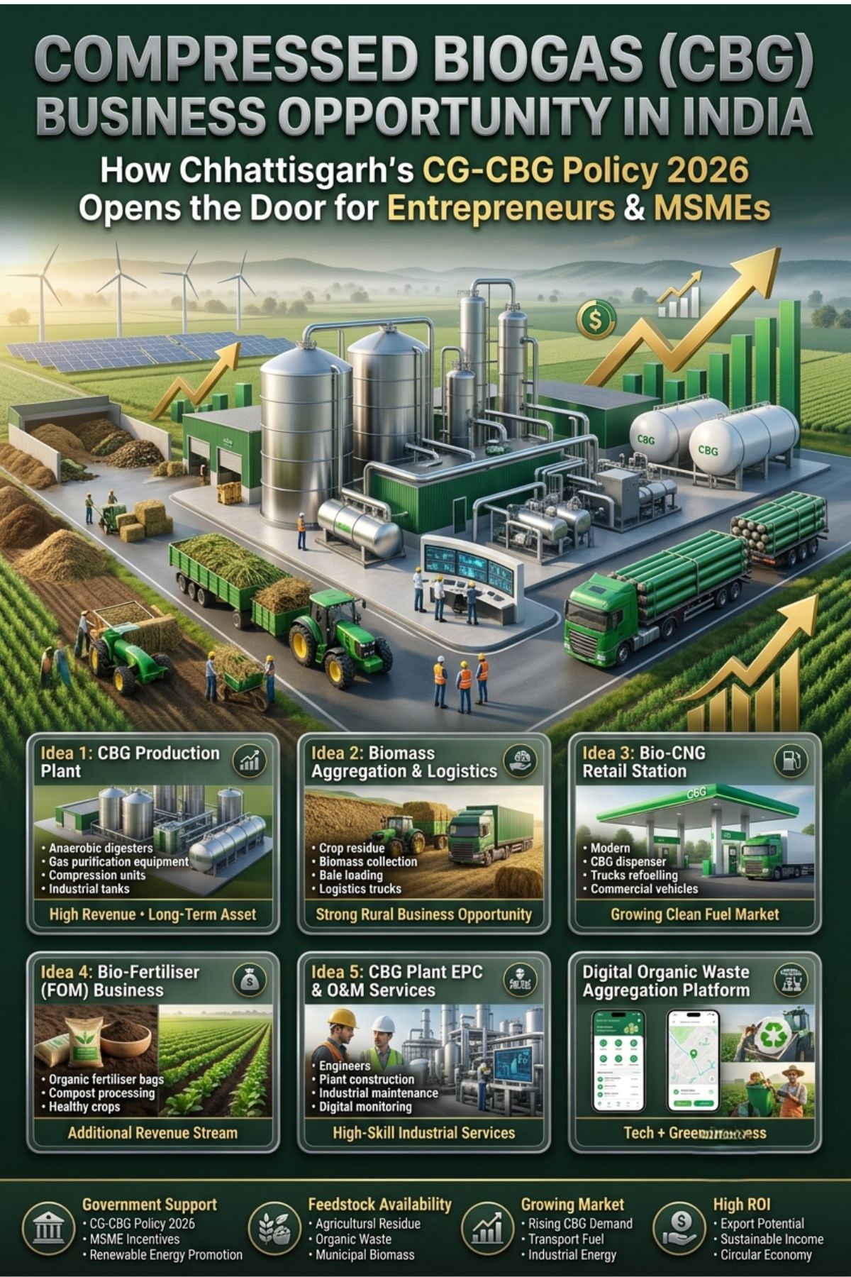 CBG Business Opportunity in India under Chhattisgarh CG-CBG Policy 2026