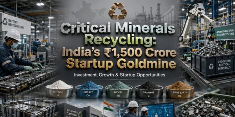 Critical Minerals Recycling Business Opportunity India