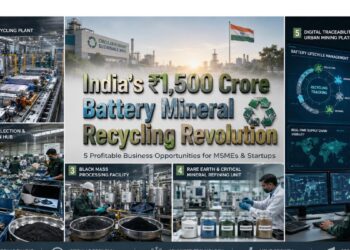 Battery Recycling Business India: MSMEs & Startups