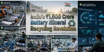 Battery Recycling Business India: MSMEs & Startups