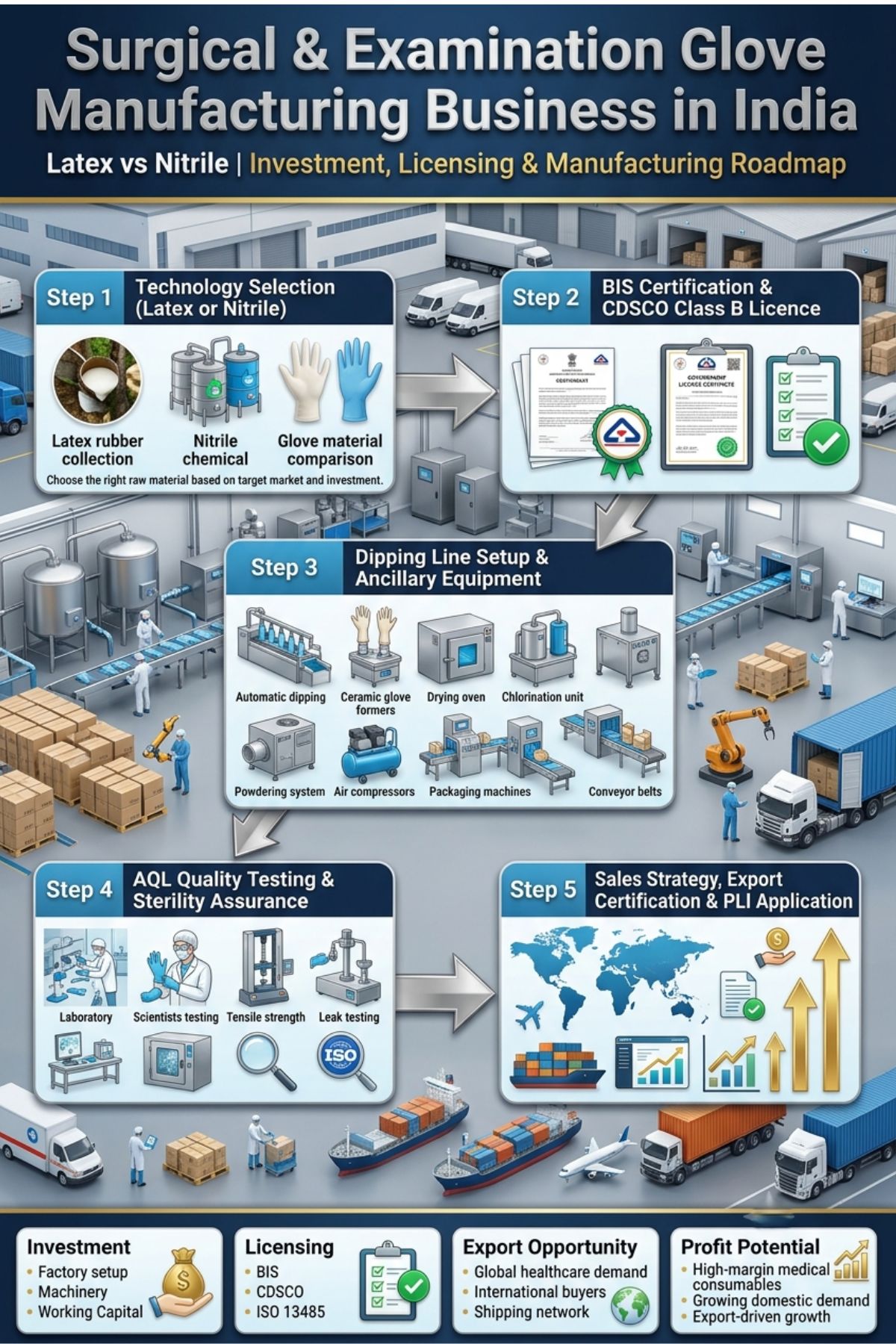 Medical Glove Manufacturing Business in India: Profit Guide