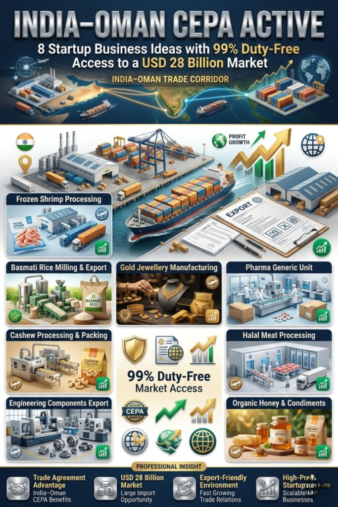 India Oman CEPA business