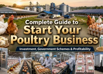 Integrated poultry business in India with modern poultry farm
