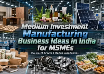 Medium Investment Manufacturing Business Ideas in India