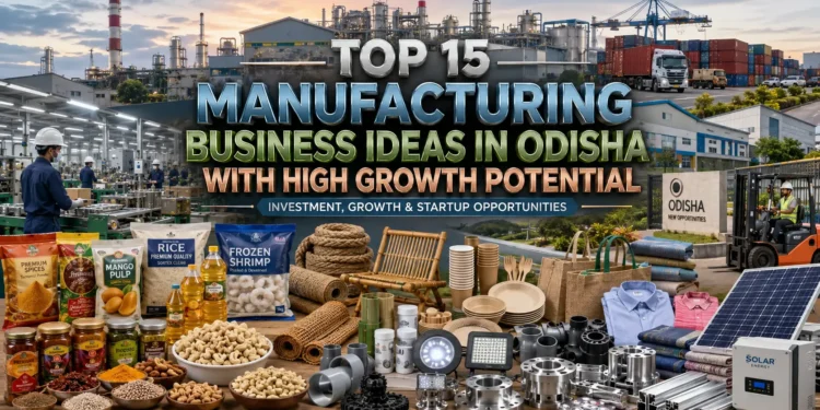 Top 15 Manufacturing Business Ideas in Odisha