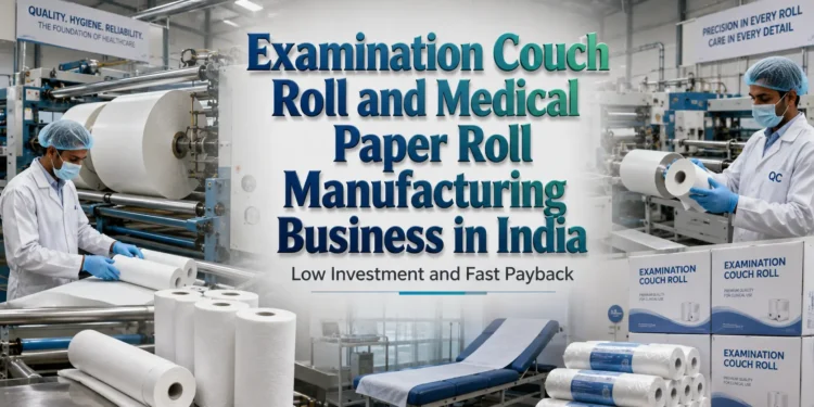 Medical Paper Roll Manufacturing Business | Low Investment