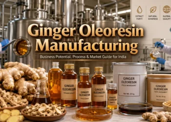 Ginger Oleoresin Manufacturing Business in India