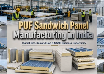 PUF Sandwich Panel Manufacturing in India: MSME Opportunity