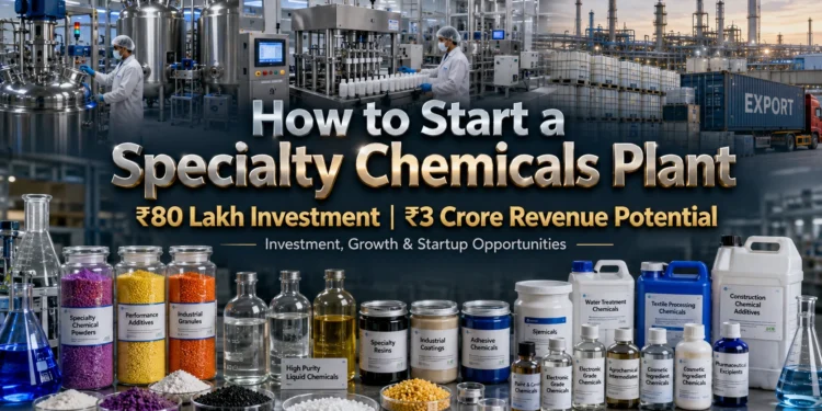 How to Start a Specialty Chemicals Plant in India