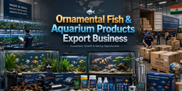 Ornamental Fish Export Business in India with freshwater aquarium fish for international export
