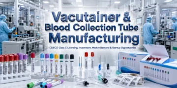 Vacutainer Manufacturing Business in India with Blood Collection Tube Production Plant