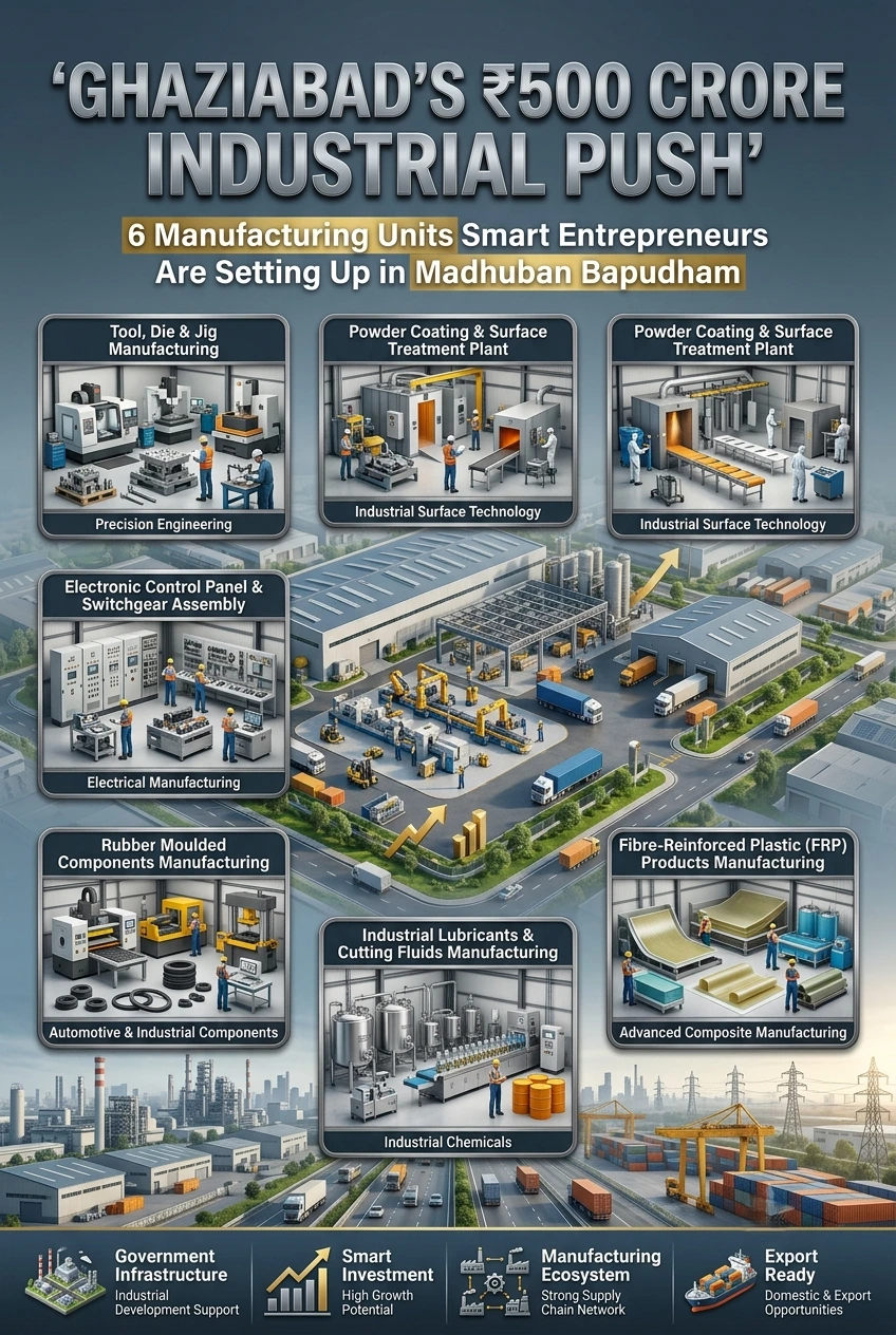 Ghaziabad New Industrial Hub: 6 Manufacturing Business