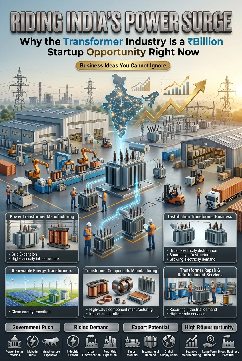 Transformer manufacturing business in India and power infrastructure