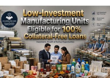 Collateral Free Loans for Manufacturing Units Under CGTMSE
