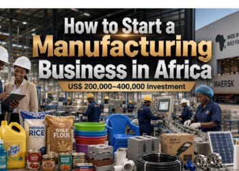 How to Start a Manufacturing Business Ideas in Africa