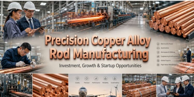 Precision Copper Alloy Rod Manufacturing in India