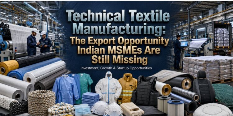 Technical Textile Manufacturing Business in India