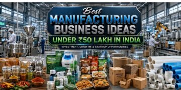 Best Manufacturing Business Ideas Under ₹50 Lakh in India