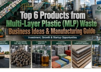 Top 6 Products from Multi Layer Plastic Waste: Business Idea