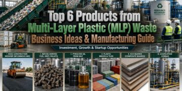 Top 6 Products from Multi Layer Plastic Waste: Business Idea