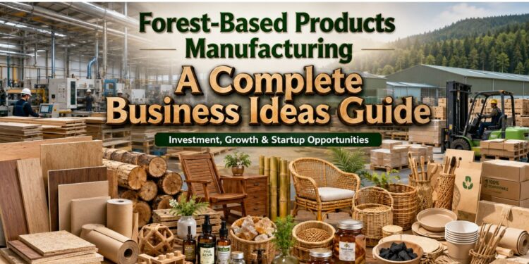 Forest Based Products Manufacturing: Complete Business Ideas