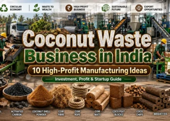 Coconut Waste Business in India: 10 Profitable Ideas