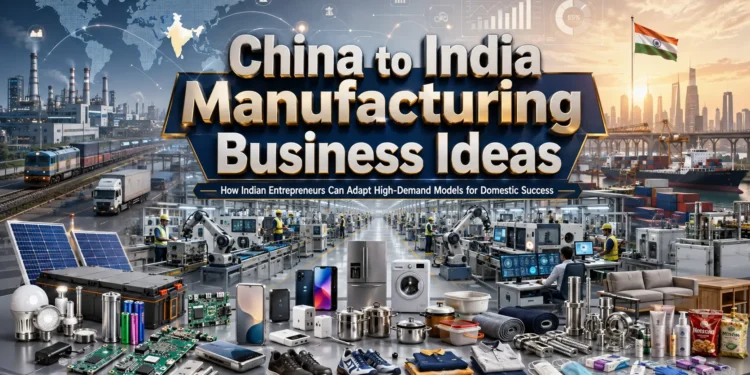 China to India Manufacturing Business Ideas: 5 Opportunities